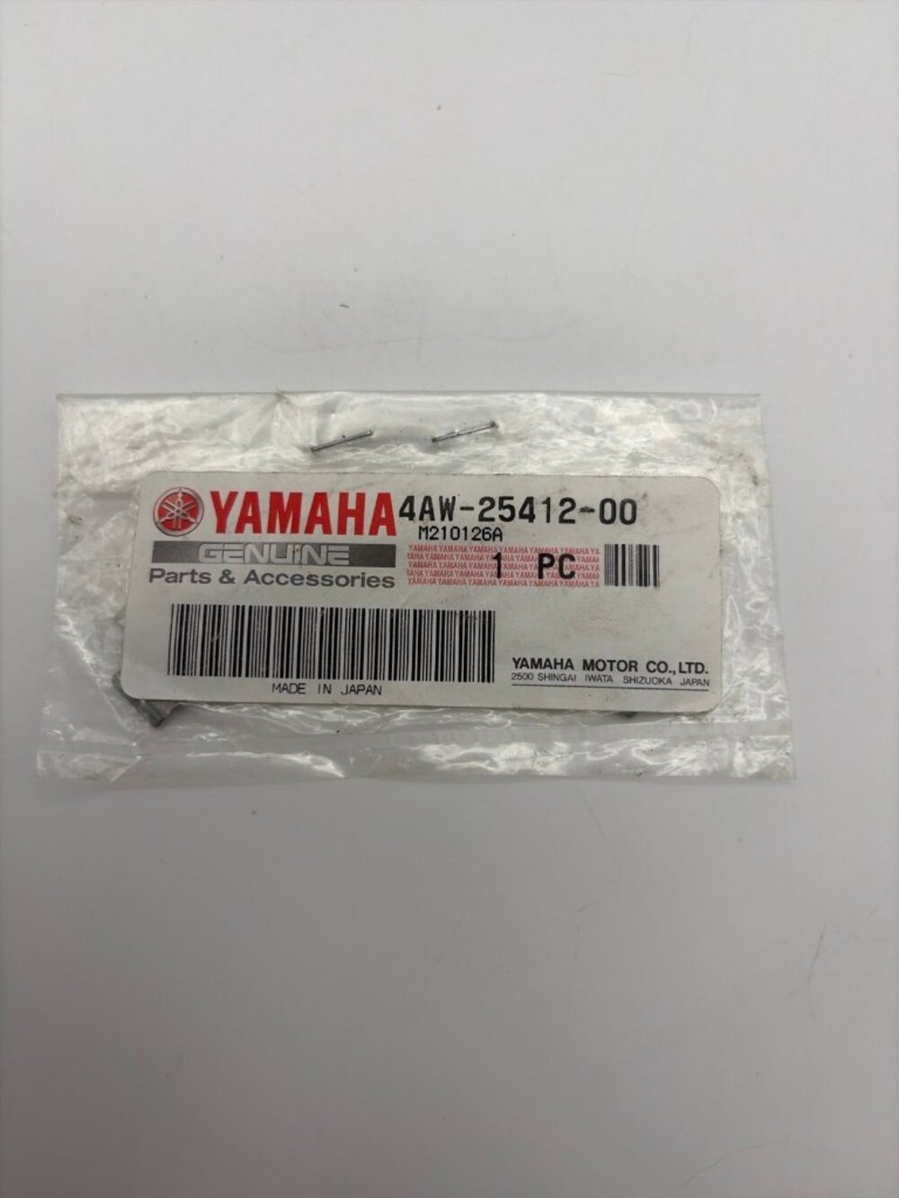 Genuine Yamaha Washer 4AW-25412-00 OEM New